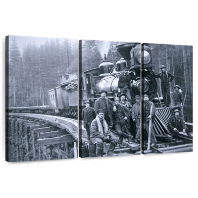 Lilie Railroad Construction Crew 1886