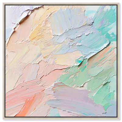 Flowing Mousse III Canvas Textured Digital by Art Remedy