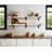 Arriyanah 2 Piece Solid Wood Bracket Shelf-1809642027-1809642007