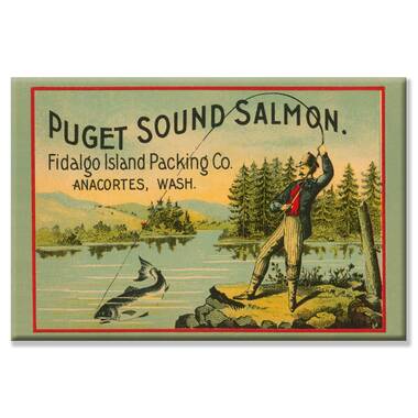 Salmon Vintage Fishing Equipment for sale