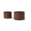 Ensemble de 2 tables gigognes en MDF