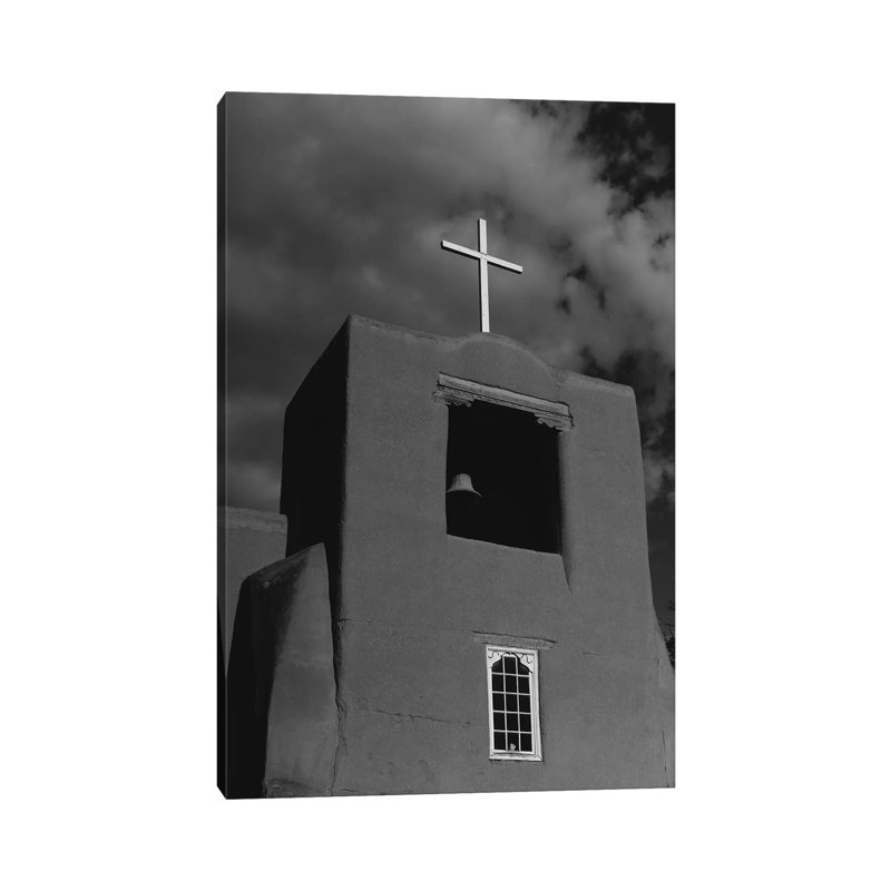 Santa Fe's San Miguel Chapel by Bethany Young - Print on Canvas, Wrapped Canvas, 152.4cm H x 101.6cm W x 3.81cm D