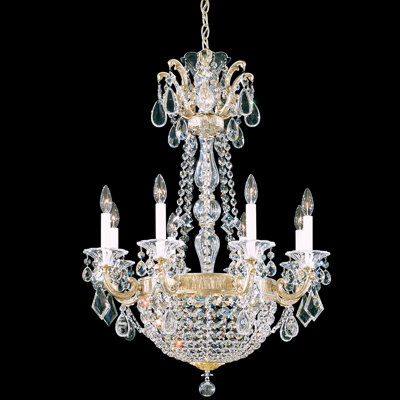 La Scala Empire 8 - Light Glass Chandelier