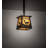 Jadrian 1 - Light Oil Rubbed Bronze Lantern Pendant