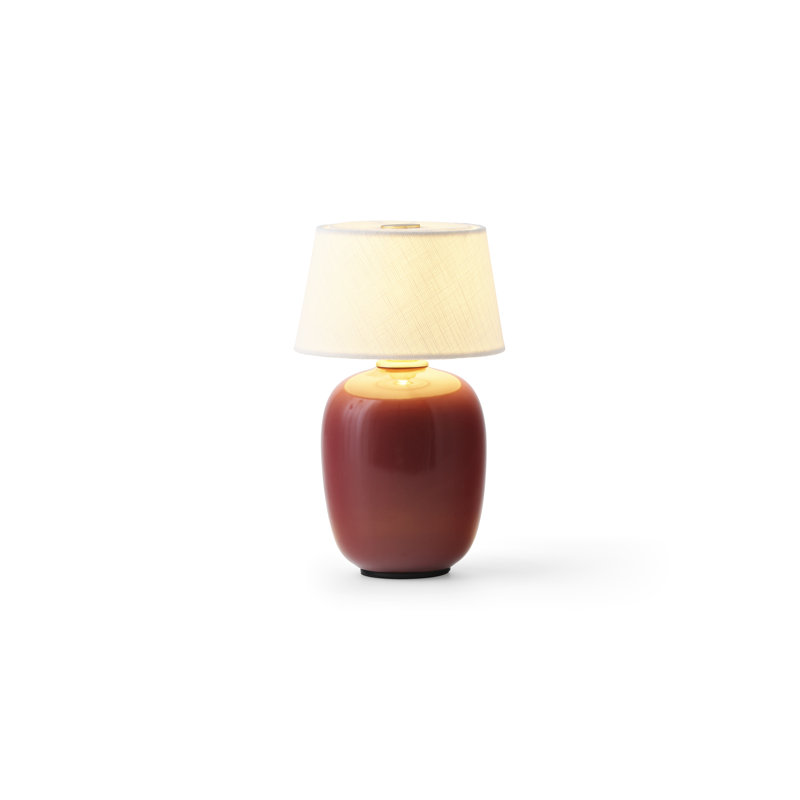 Torso LED Table Lamp, Ruby