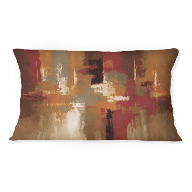 Coussin chocolat à l'horizon II - chocolat abstrait