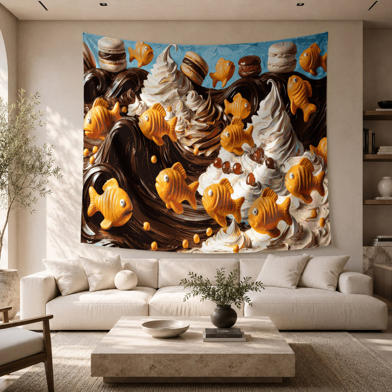 Tapisserie murale Desserts, 26 po x 36 po