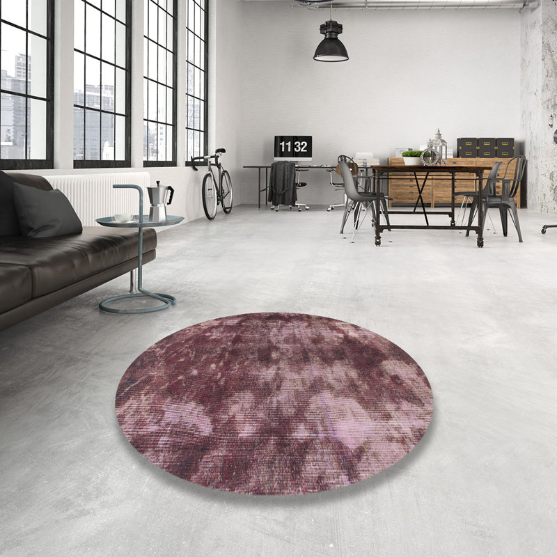 Tapis abstrait moderne 830, Rond 3 pi