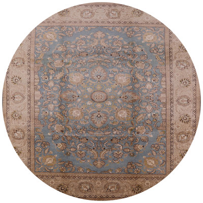 Tapis oriental beige / bleu Ausable