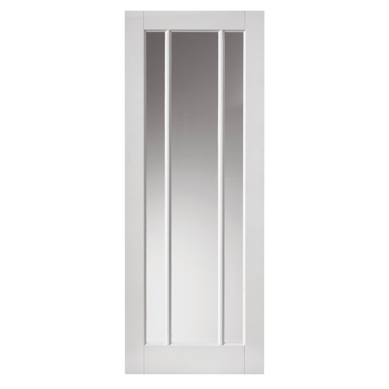 Jamaica Internal Door Primed, 198.1cm H x 83.8cm W x 3.5cm D