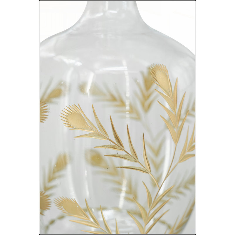 D9.1x16.1 "Vase en verre