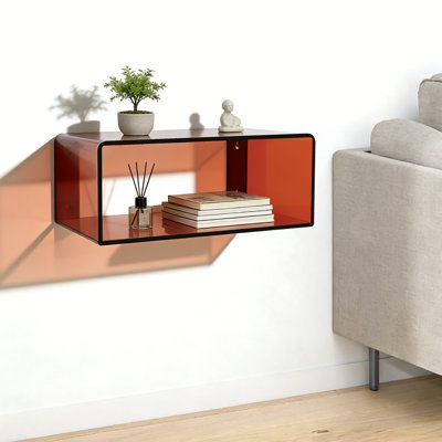Acrylic Floating Nightstand