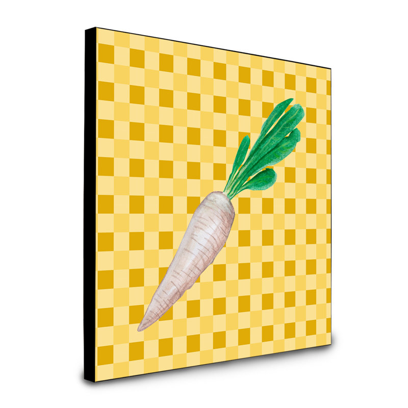 Panneau mural d’art radish on basketweave Marlotta