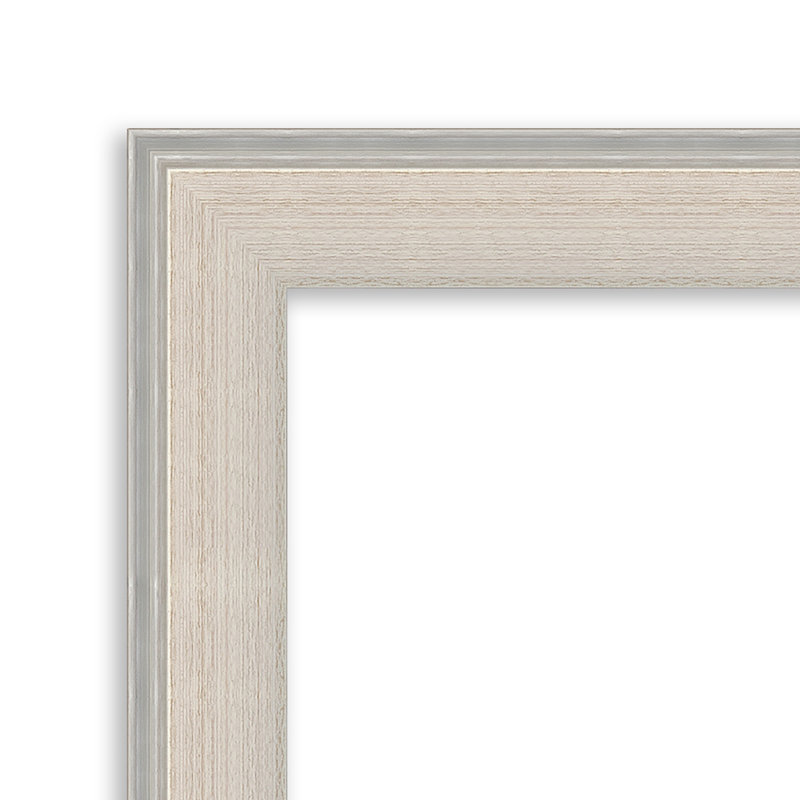 Eassa Solid Wood Wall Mirror, 26.5" x 32.5", Rectangle