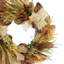 31" Fall Wreath Decorated With Heather, Astilbe, Wheat And Pears
