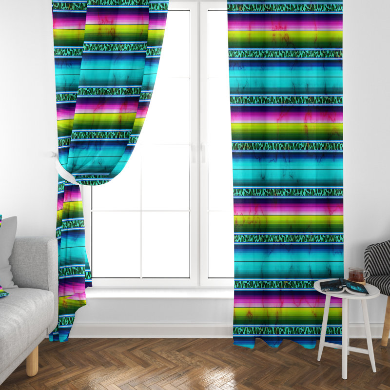 Paire de rideaux obscurcissant en polyester Llorente, L 20 po x L 61 po
