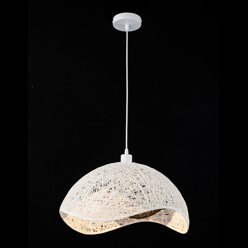 Behl 1 - Light Black+White Unique/Statement Pendant