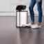 Okkel Metal Step On Kitchen Trash Can-1862024227-1862024224