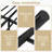 Full 14 Inch Victorian Vintage Metal Platform Bed Frame, Headboard Footboard, Underbed Storage, Black - No Box Spring Needed-289061548