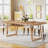 Leesen 70.9'' Rectangular  Dining Table for 6