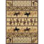 Tapis beige sud-ouest 2 pi 7 po x 7 pi 3 po