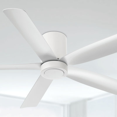 CORMAC 52 inch 5-Blade Hugger Ceiling Fan With Remote - (No Light)