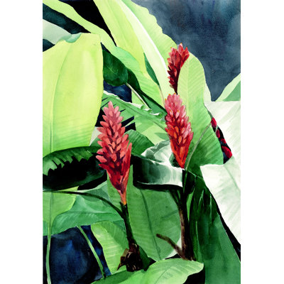 Tropical Plants - Painting Print