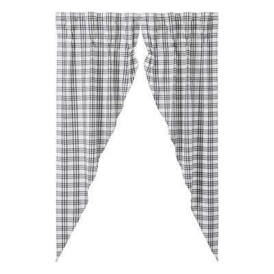  Panneau de rideau simple obscurcissant 100% coton avec passe-tringle