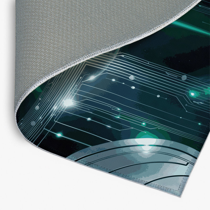Hyperspace Rift Indoor And Outdoor Area Rug, Rectangle 9' x 12'