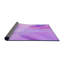 Tapis de la zone mauve en laine abstraite-2098050083