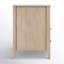 Mayfair 2 Drawer Wood and Marble Nightstand-450405339