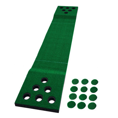 Big Sky Golf Pong Game, 8.3 ft Putting Green Backyard Golf Practice