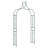Amico 120cm W x 38cm D Arbour in Green