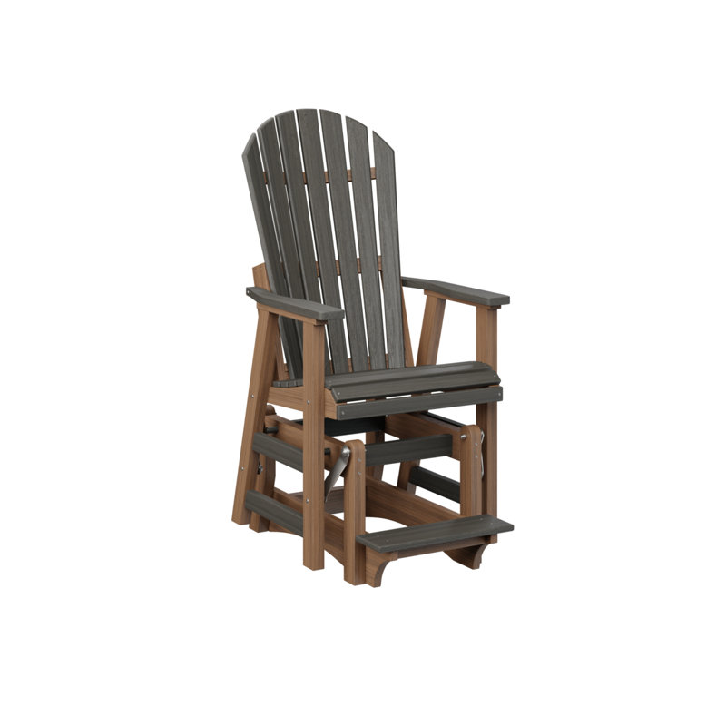 Contre-planeur simple berlinois berlinois berlinois, Coastal Gray Top/Antique Mahogany Base