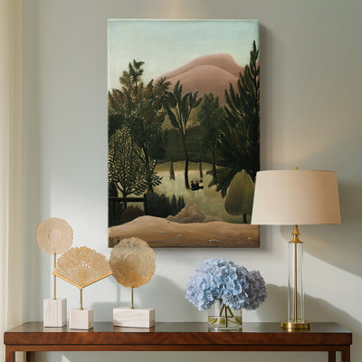 Landscape -Gallery Wrapped Canvas by Henri Rousseau