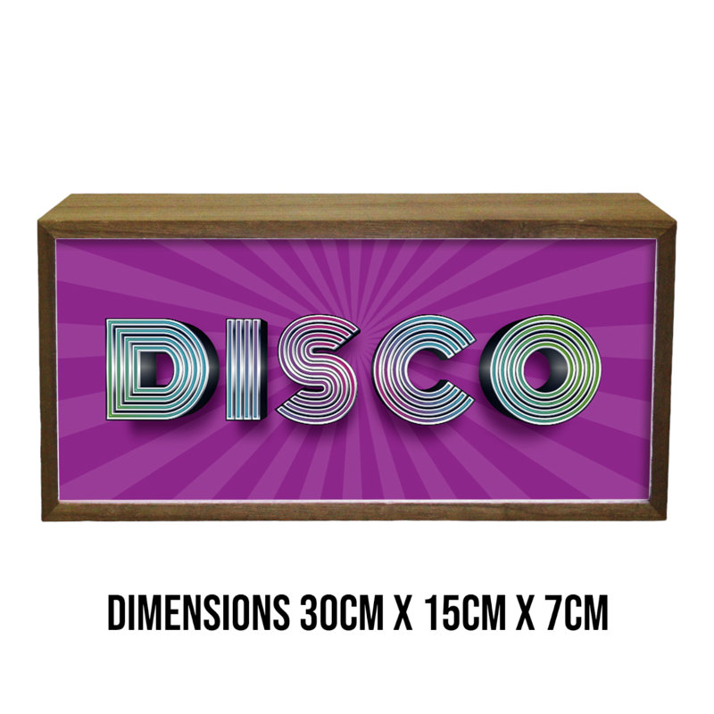 Prewitt Disco Fever 15" LED Sign