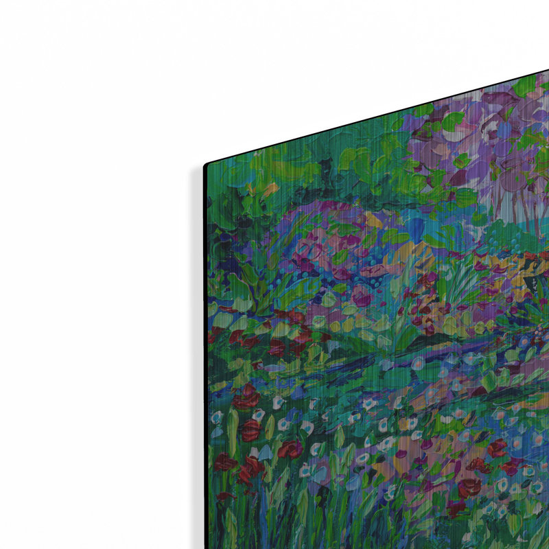 «Jardin botanique» par Estelle Grengs, H 16 po x l 24 po