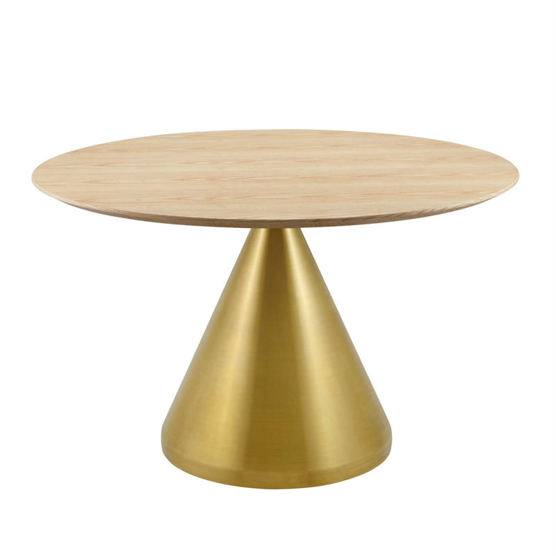 Table de salle à manger Tupelo par Modway, L 47 po x l 47 po, Naturel