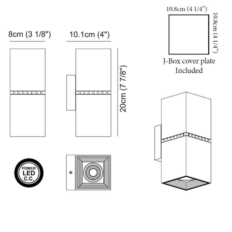 Dau Doble 2-Light Flush Mount, Brushed Aluminum