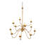Lustre classique / traditionnel à 12 lumières de style bougie Kostoula