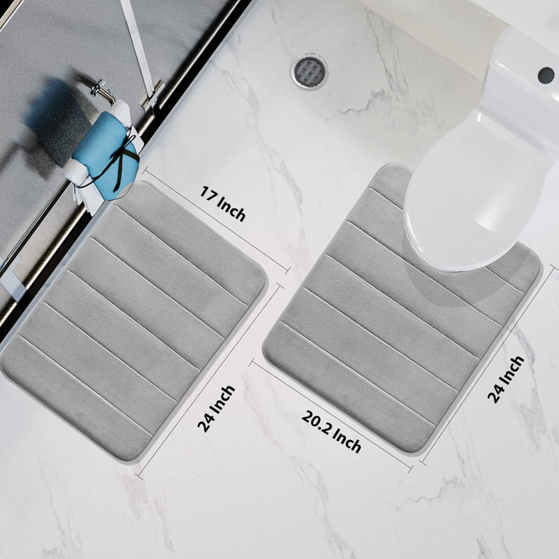 Memory Foam Bath Rug
