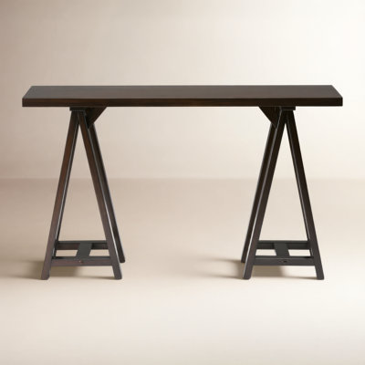 Sawhorse Console Table