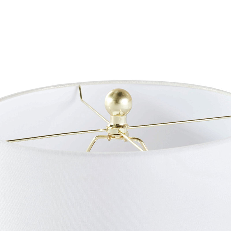 Ribbed Ceramic Table Lamp