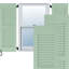 Deux volets à persiennes égales Americraft (par paire)-80846455-80846475-80846437