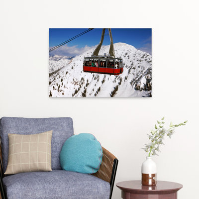 Overhead Cable Car In A Ski Resort Snowbird Ski Resort Utah Abstract Contemporary Landscape Nature Art