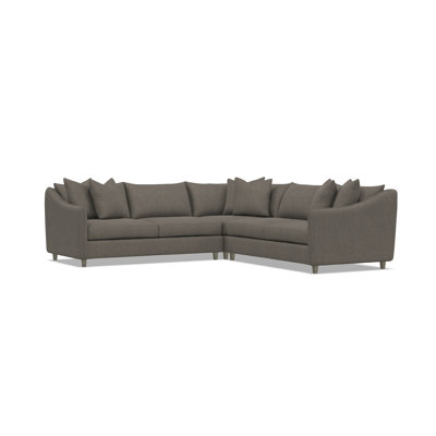 Joli 3 Pc Fabric Sectional