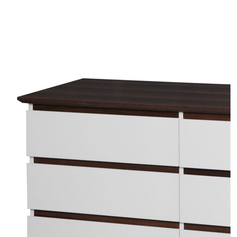 Commode 6 tiroirs Tamera