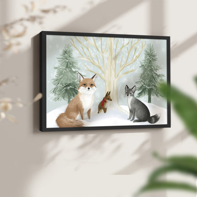 Chirstmas Art-CCII -Framed Print - Restickable