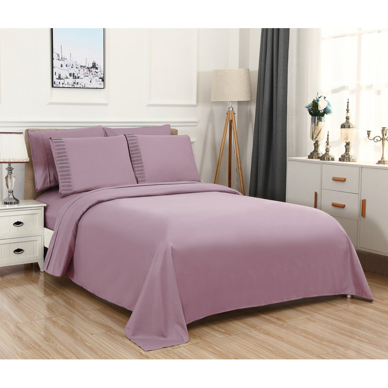 Ensemble de housse de couette 3 pièces avec 2 taies décoratives en rayonne de bambou Bamboo Living, Taupe