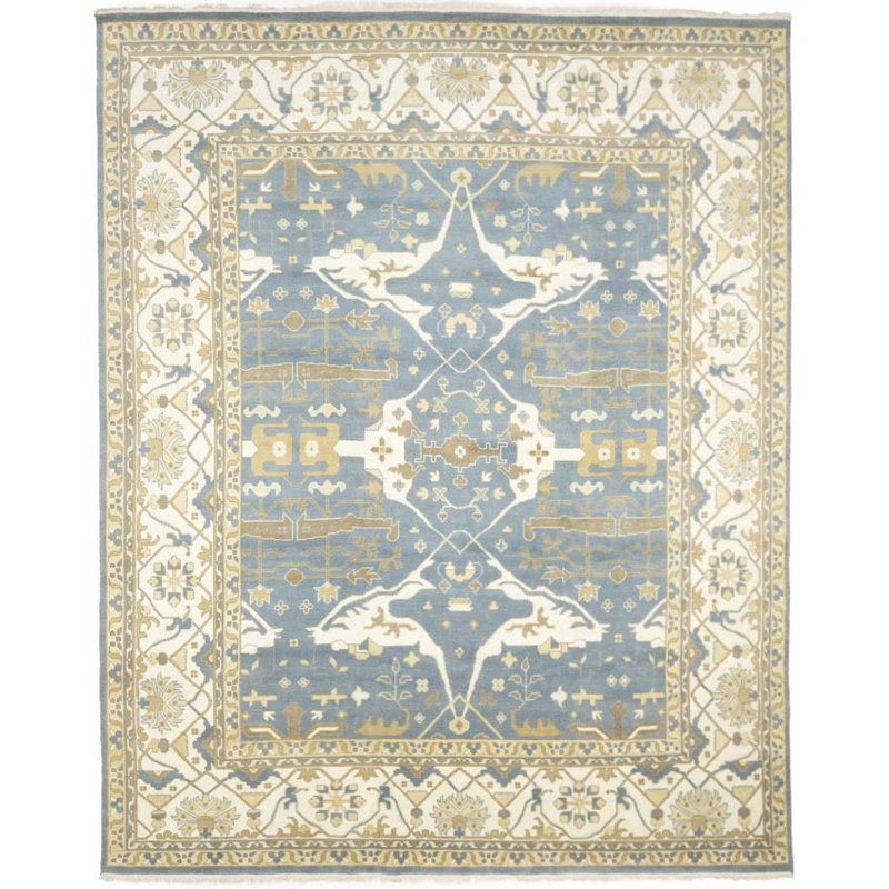 Tapis oriental floral Oushak Chobi